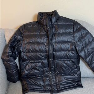 J. Crew Navy Puffer Jacket